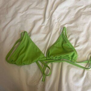 green bikini top